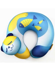 Dětský cestovní polštář na krk Travel Blue Fun Pillow Kočka Travel Blue