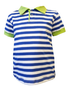 FARMERS Pánské tričko s límečkem modrý námořník
