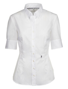 Bílé dámské košile s krátkými rukávy | 220 kousků - GLAMI.cz