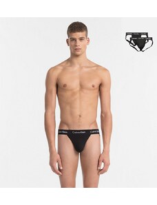 CALVIN KLEIN Pánská tanga jockstrap CALVIN KLEIN 2-pack černý