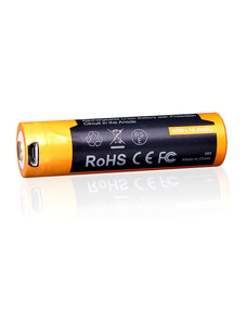 Nabíjecí baterie Fenix 18650 USB 2600 mAh