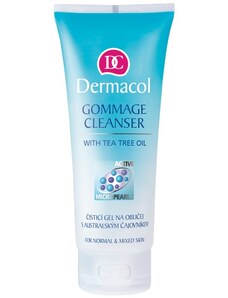 Dermacol Gommage Cleanser čistící gel na obličej s australským čajovníkem 100 ml