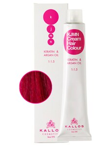 Kallos Cosmetics Kallos KJMN krémová barva na vlasy č. 0.65 růžová (Pink)