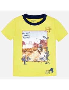 MAYORAL chlapecké tričko KR divoký západ žlutá