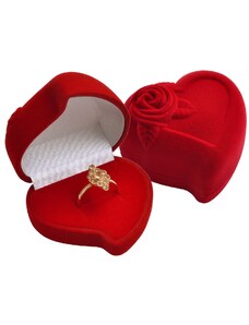 JK box JK dárková krabička Srdce s růží F-79/A7/A7