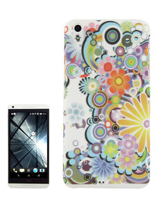 Smartum Pouzdro s květinami pro HTC Desire 816