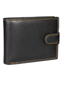 Sendi DESIGN Pánská kožená peněženka D-01L černá