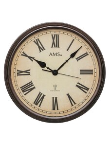 Rádiem řízené retro hodiny AMS 5977