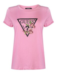 Dámské triko Guess Folia Růžové