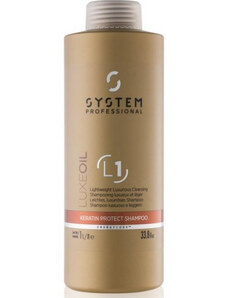 System Professional LuxeOil Keratin Protect Shampoo 1l