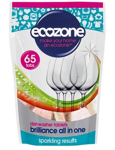 Ecozone Tablety do myčky Brilliance 65 ks