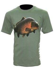 Zfish Tričko Carp T-Shirt Olive Green