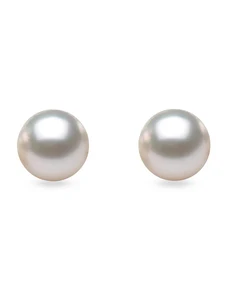 NLMT Design stříbrné náušnice FINE STRIPE EARRINGS s bílou perlou - GLAMI.cz