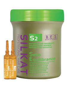 Bes Silkat S2 Seboequilibrante Lotion 12x10ml - tonikum na mastné vlasy