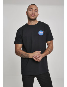 MT Men Pánské tričko s logem NASA - černé