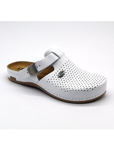 Leons Crura 950 Bílá dámské zdravotní pantofle