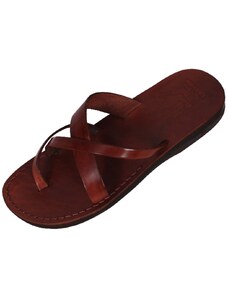 Faraon Sandals Unisex kožené pantofle Sahure