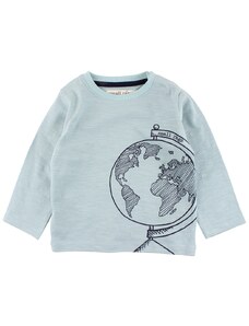 SMALL RAGS chlapecké tričko DR globus modrá