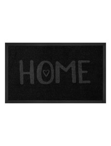 Hanse Home Collection koberce Protiskluzová rohožka Printy 103803 Anthracite Grey - 45x75 cm