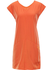 Alpine Pro Vakia 2 Dámské šaty LSKN149 tmavě oranžová XS