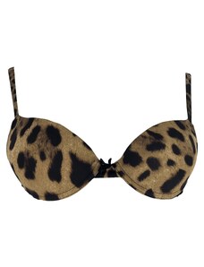 Dámská podprsenka DGWFBM21641 leopardí vzor - Dolce & Gabbana