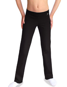 Ramisport Sportovní kalhoty rovné B36r černá elastická bavlna