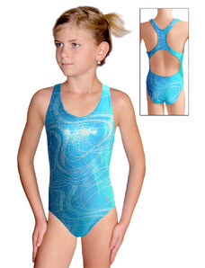 Ramisport Dívčí sportovní plavky jednodílné PD622 v470