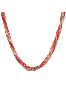 GIIL Provázkový korálkový náhrdelník