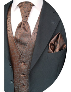Společenská vesta Beytnur 17-5 kravata, plastron a kapesníček