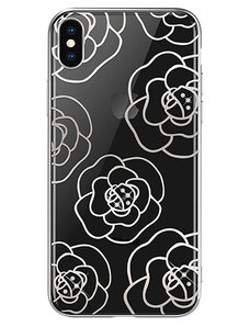 Ochranný kryt pro iPhone XS - Devia, Camellia Silver