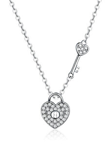 Royal Fashion náhrdelník Klíč k mému srdci SCN315