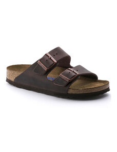 Birkenstock Arizona NU Oiled SFB Habana Narrow Fit Ženy - Sandály Birkenstock - Hnědá - 452763-8 - Size: 8