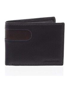 Pánská kožená peněženka tenká černá - SendiDesign Elohi černá