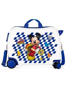 JOUMMABAGS Dětský kufřík Mickey Good Mood MAXI ABS plast 34 l