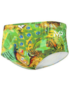 Pánské plavky Michael Phelps Corco Man Brief Green/Yellow 26