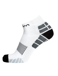 COLLM Kompresní ponožky na běh - bílé