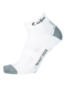 COLLM Kotníčkové ponožky Power bílo-šedá
