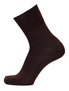 COLLM Celoplyšované ponožky s neškrtícím lemem BIO COTTON černé