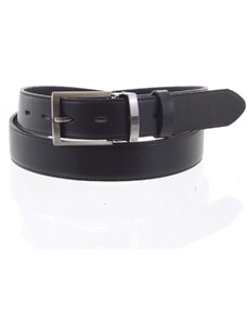 Penny Belts Pánský kožený opasek Ctibor černý vel. 95