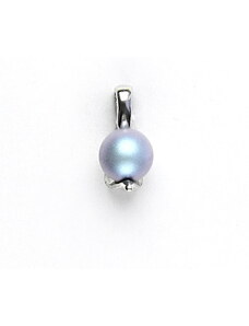 Čištín s.r.o. Stříbrný přívěsek, Swarovski perla iridescent light blue, P 1215