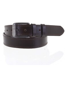 Penny Belts Hnědý kožený pánský opasek GERARD vel. 95