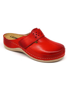 Leons Tina dámské pantofle - Červená