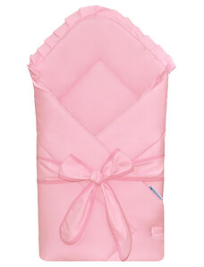 Babyrenka Zavinovačka 80x80 cm Basic s mašlí pink