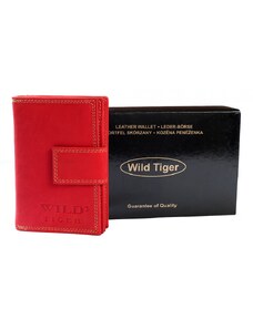 Dámská kožená peněženka Wild Tiger ZD-28-062 červená (bez krabičky)