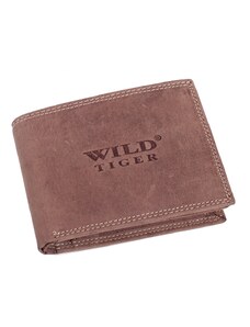 Kožená pánská peněženka Wild Tiger AM-28-033 světle hnědá