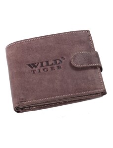 Pánská peněženka kožená Wild Tiger AM-28-285N tmavě hnědá