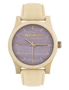 Rezzwood Dřevěné hodinky Classic Maple/Liliovník