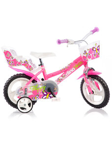 Dino Bikes Dětské kolo Dino 126RL růžová 12