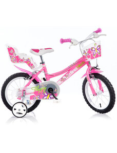 Dino Bikes Dětské kolo Dino 146R růžové 14