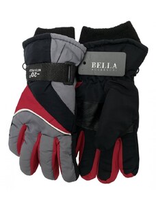 Dětské zimní rukavice Bella Accessori 9009-6 šedá